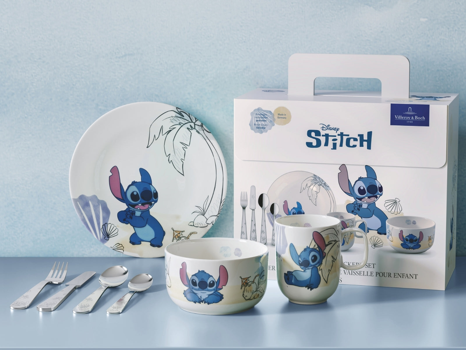 Villeroy & Boch Disney Stitch Kindergeschirr Set 7tlg - Produktbild 6