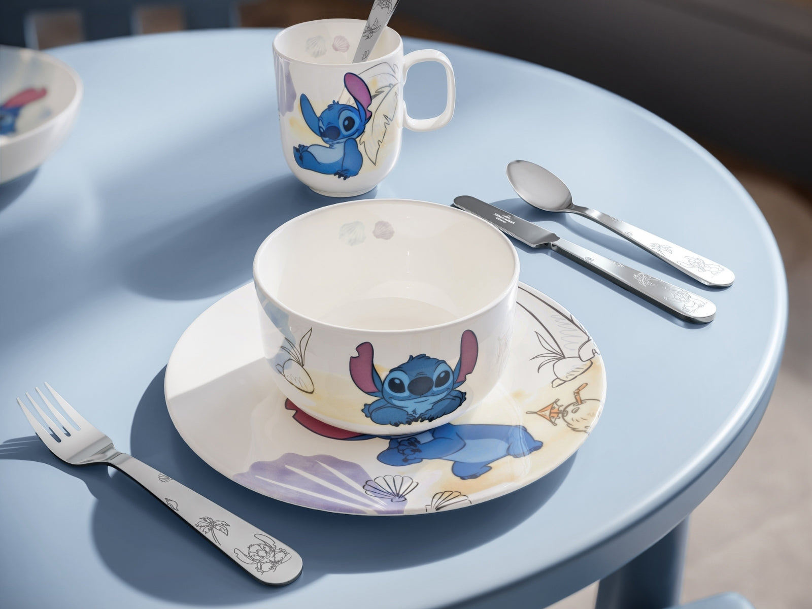 Villeroy & Boch Disney Stitch Kindergeschirr Set 7tlg - Produktbild 5