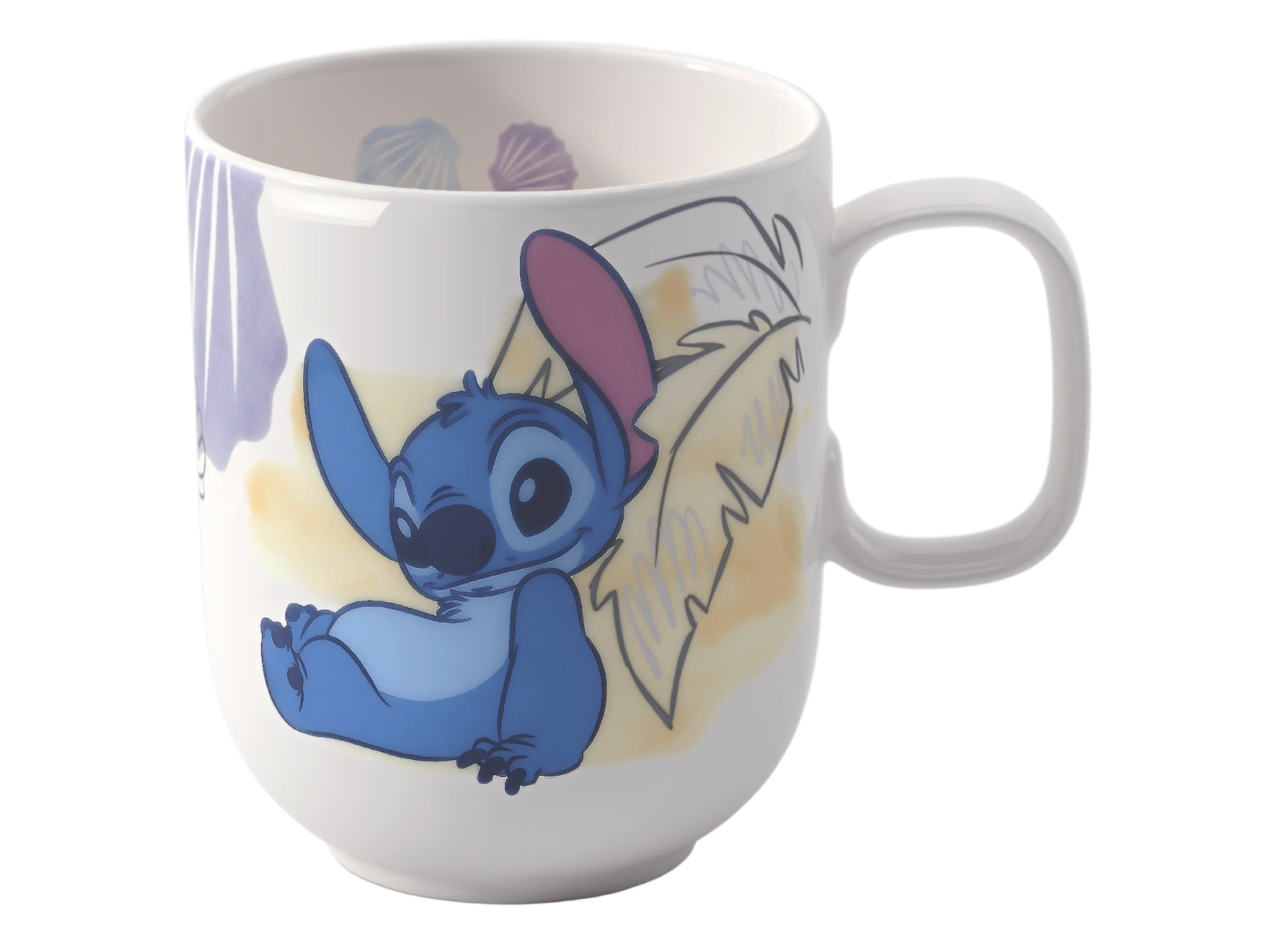 Villeroy & Boch Disney Stitch Kinderbecher mit Henkel groß weiß 0,28l - Produktbild 1