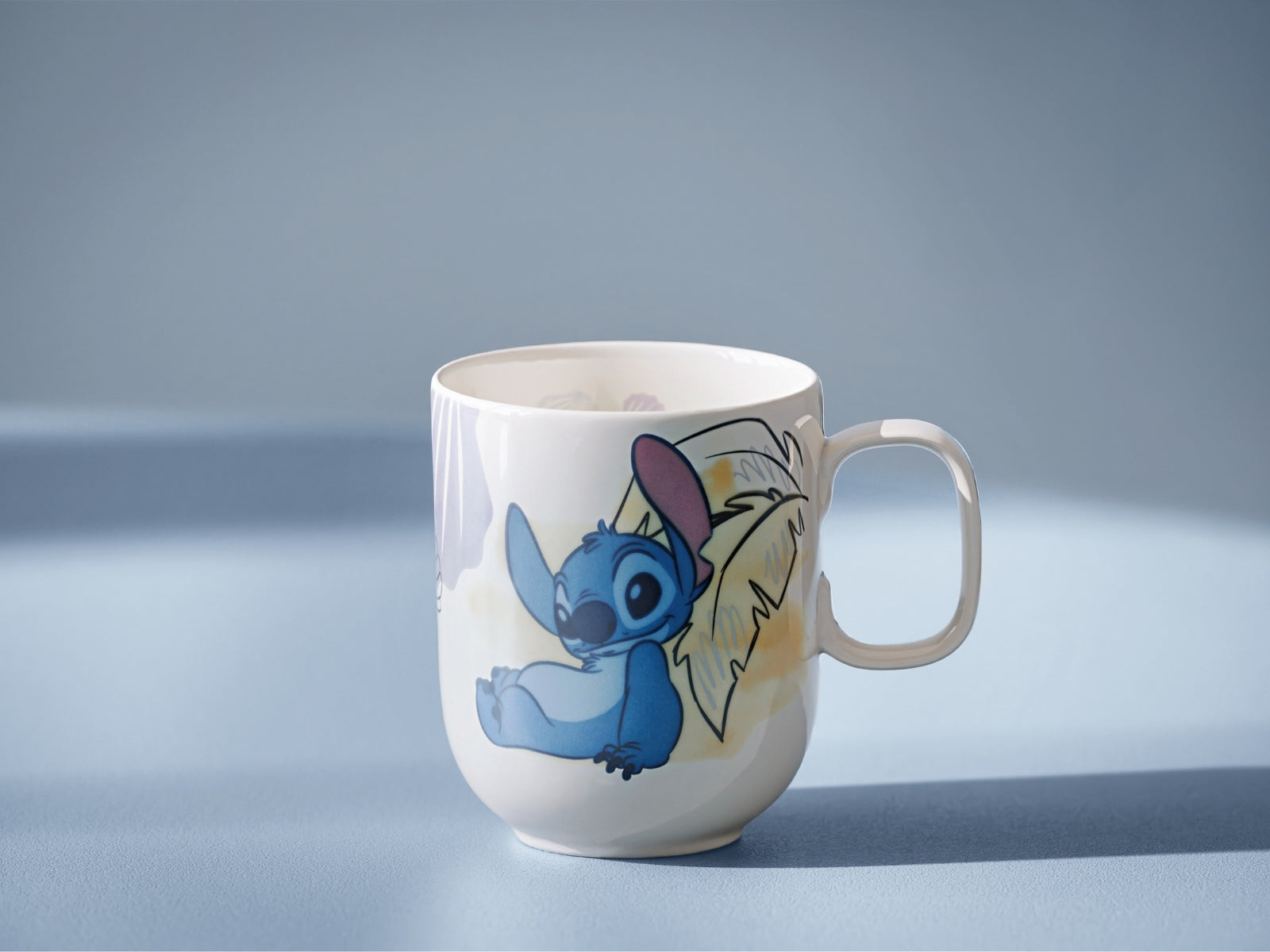 Villeroy & Boch Disney Stitch Kinderbecher mit Henkel groß weiß 0,28l - Produktbild 3