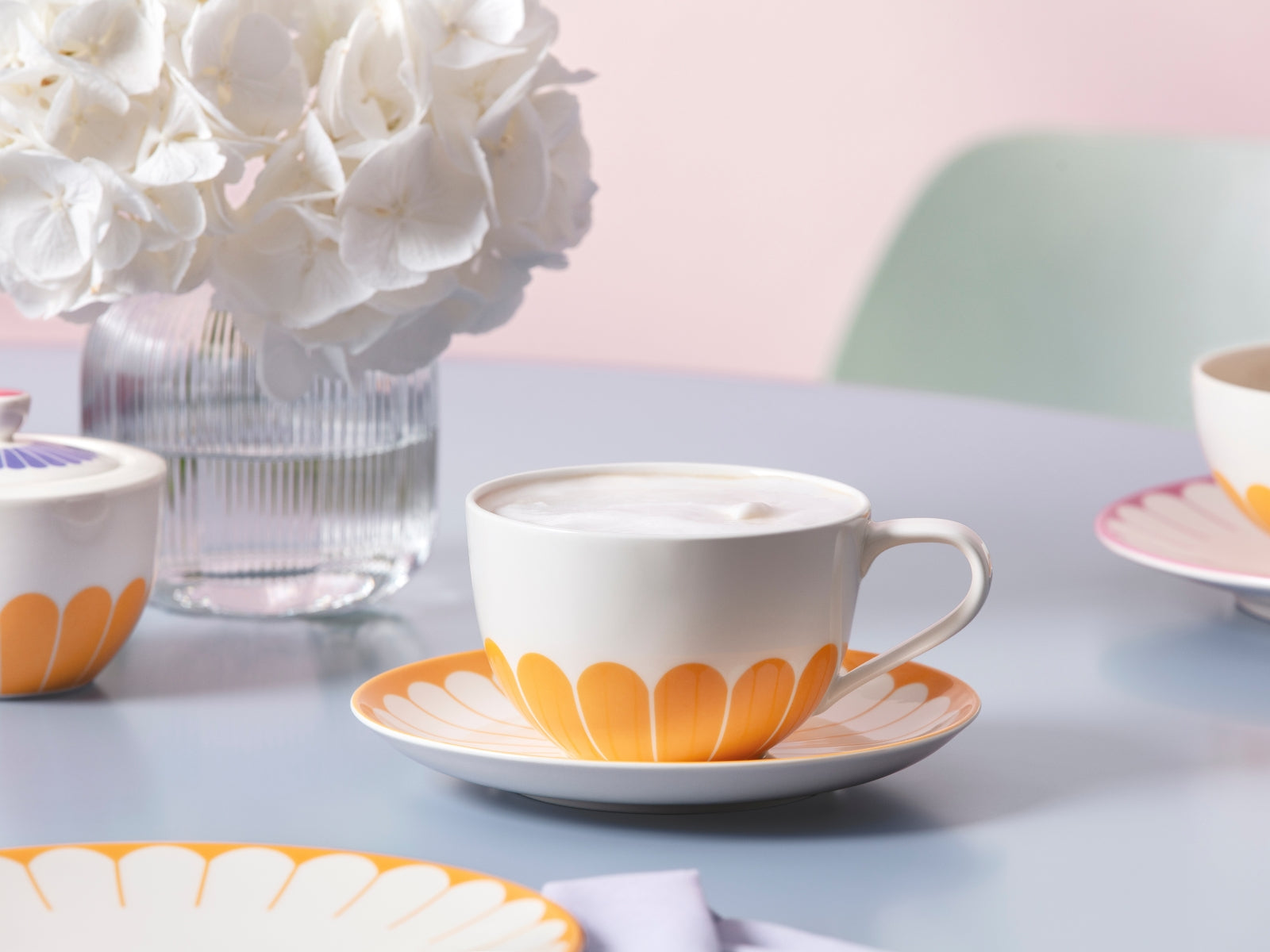 Villeroy & Boch Fleur soleil Cappuccino-Untertasse 17,5cm - Produktbild 2