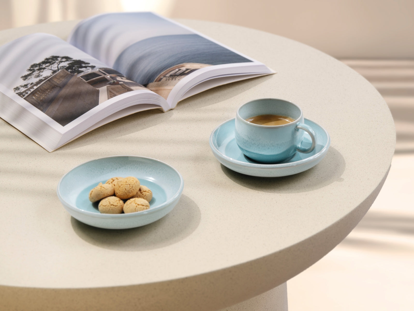 like. by Villeroy & Boch Perlemor Aqua Kaffeeuntertasse 16cm - Produktbild 4