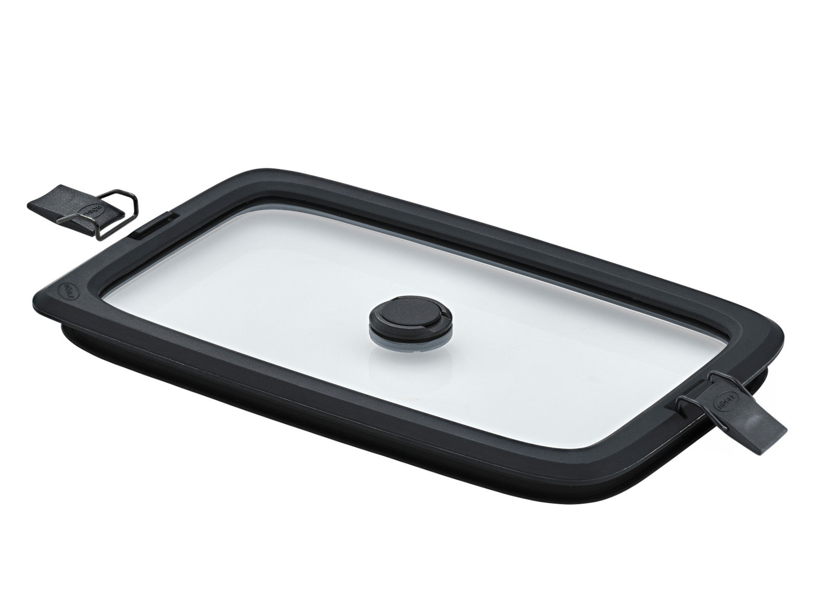 Rösle FLEXX 2GO Vakuumdeckel eckig mit Clips 23,2x14,5cm 1l Freisteller 1