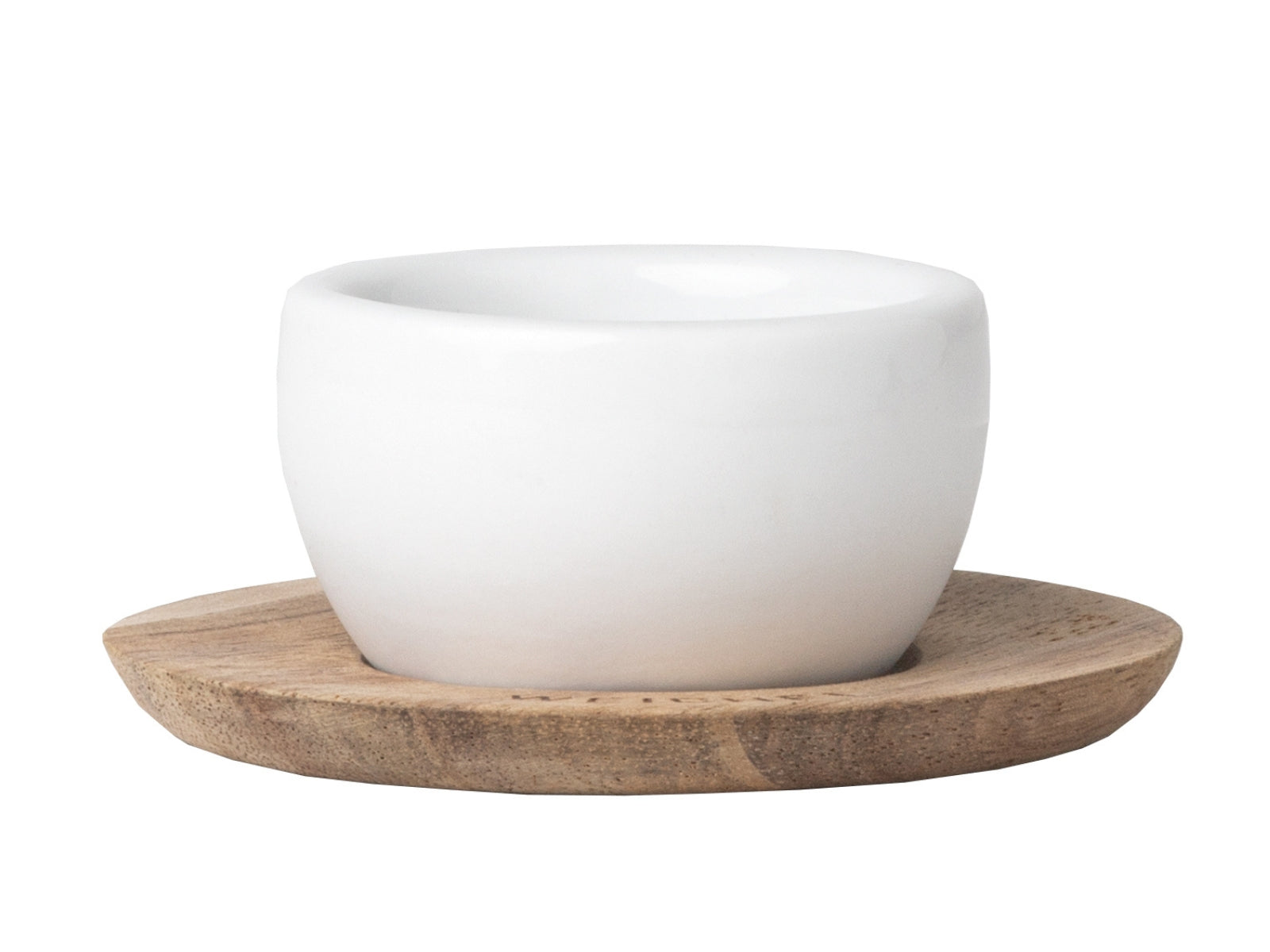 räder Eierbecher mit Unterteller Weichei weiß 7x3cm - Produktbild 1