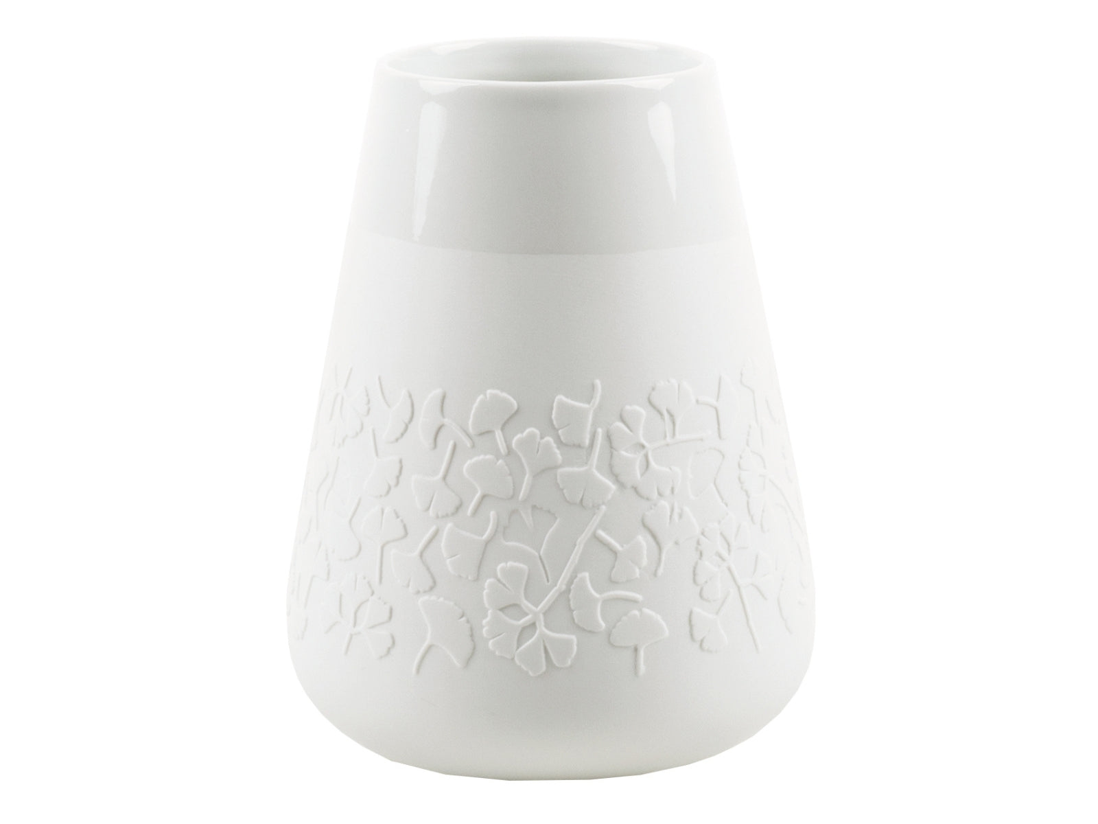 räder Poesievase Ginkgo weiß 18cm - Produktbild 1
