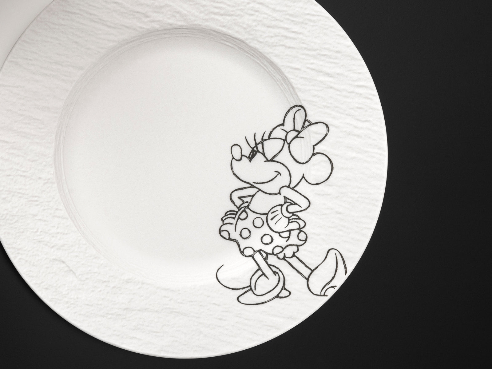 Villeroy & Boch Manufacture Rock blanc - Mickey Mouse Frühstücksteller 22cm - Produktbild 2