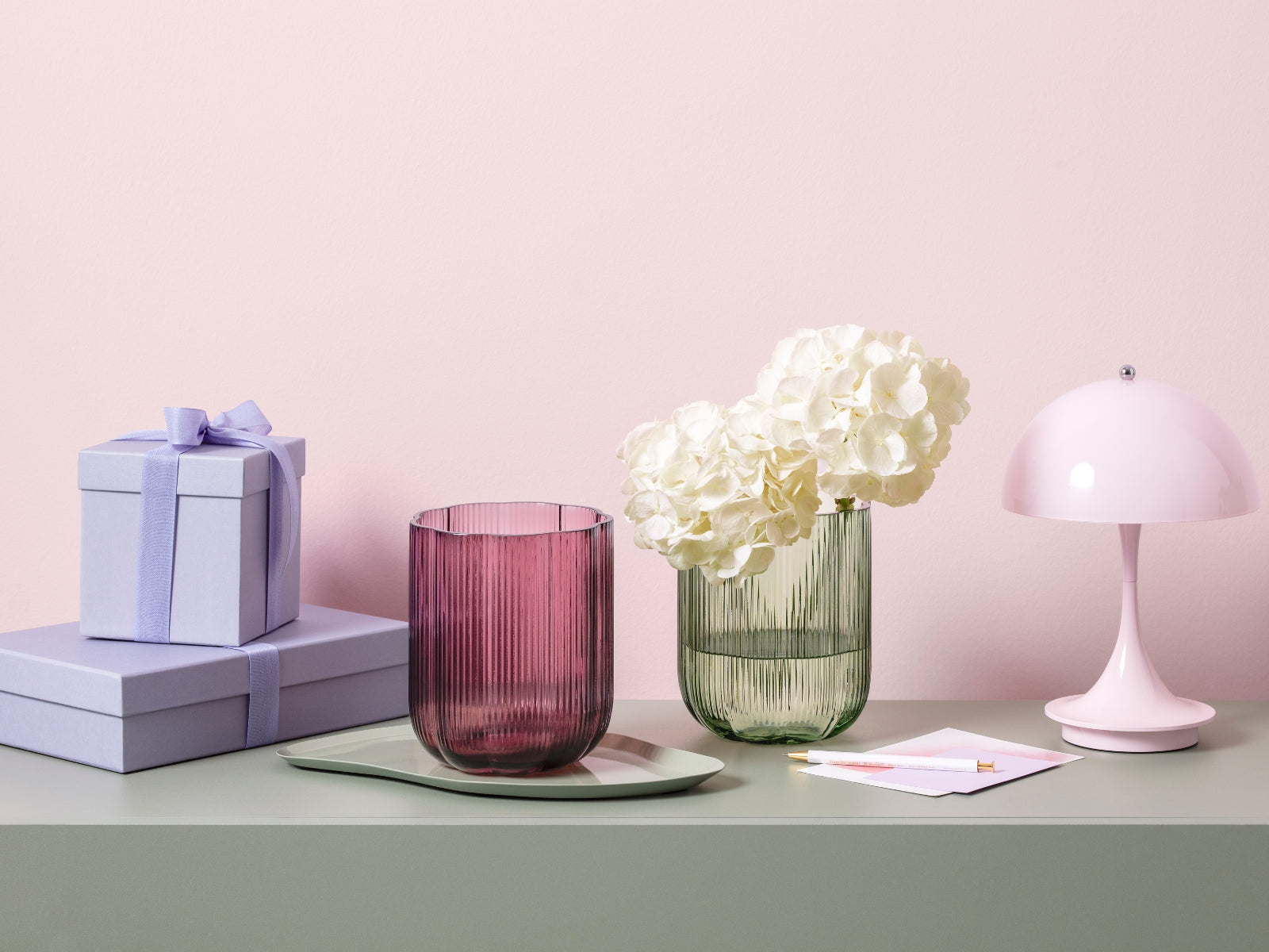 Villeroy & Boch Fleur vert Vase grün 15cm - Produktbild 4