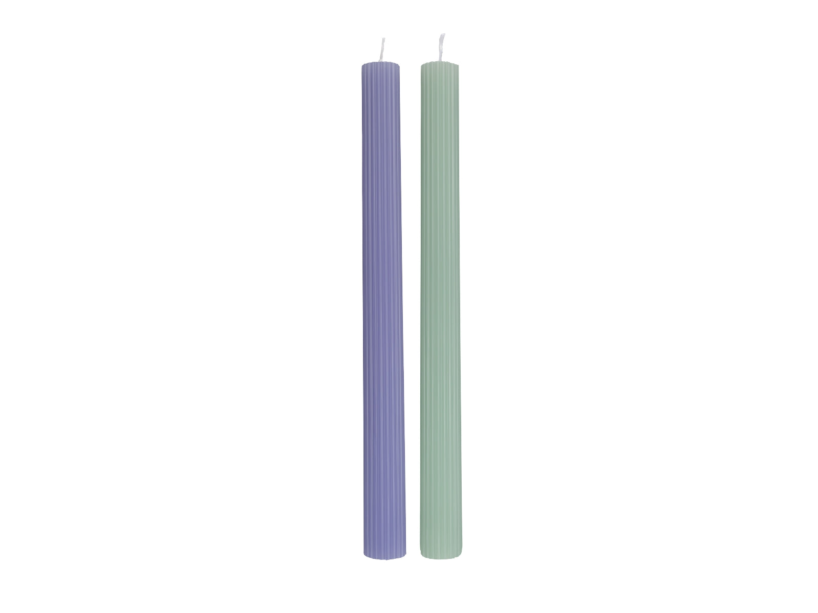 Villeroy & Boch Fleur Accessoires bleu Stabkerze bleu/vert 2erSet 25cm - Produktbild 1