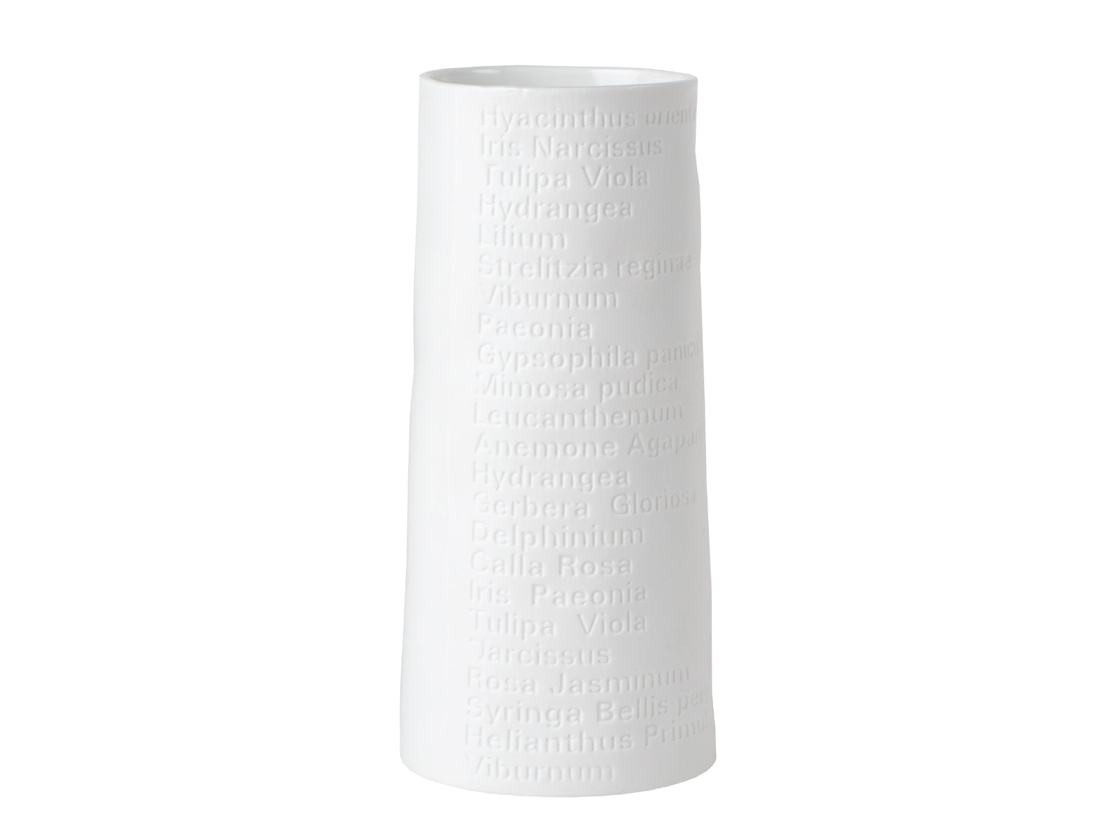 räder Raumpoesie Vase breit/klein weiß 15cm - Produktbild 1