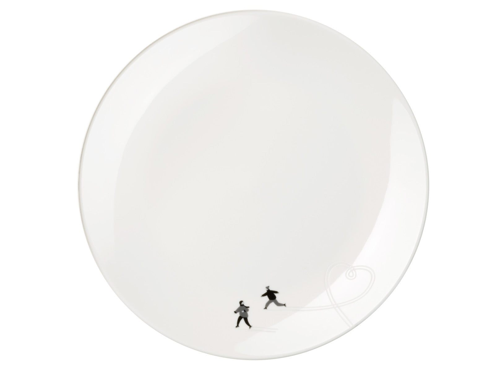 ASA joy Dessertteller ice skating 21cm Freisteller 1