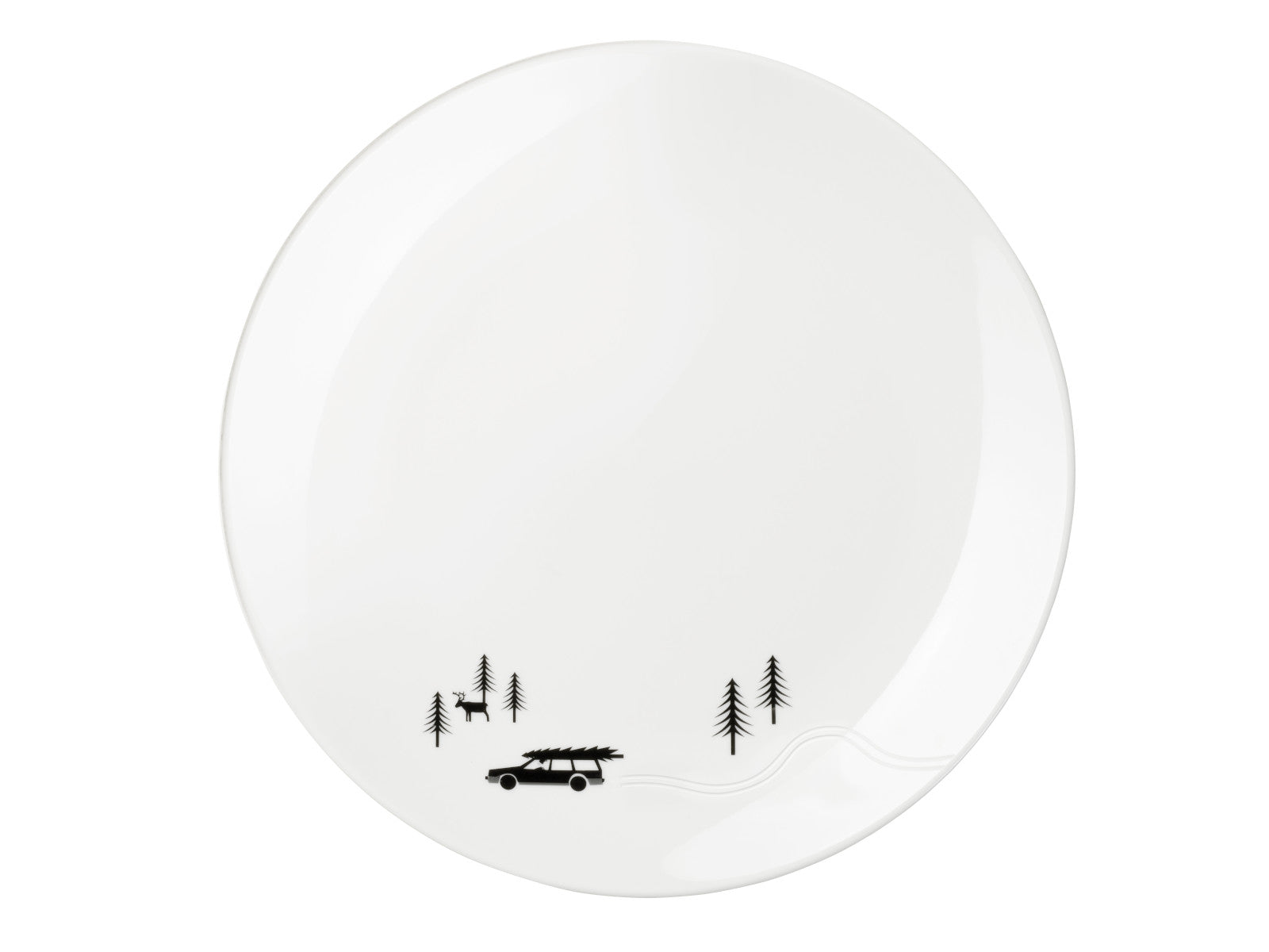 ASA joy Dessertteller skidding xmas 21cm Freisteller 1