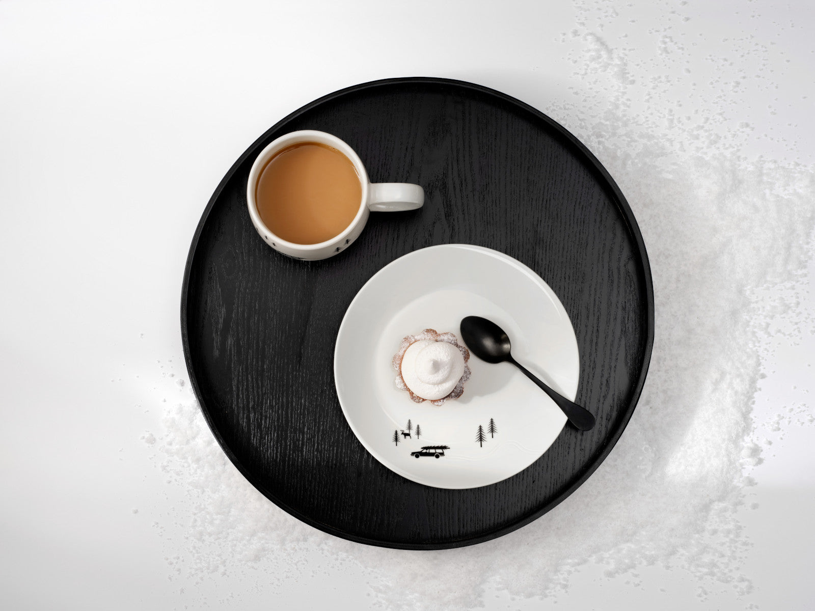 ASA joy Dessertteller sled dogs 21cm Lifestyle 2