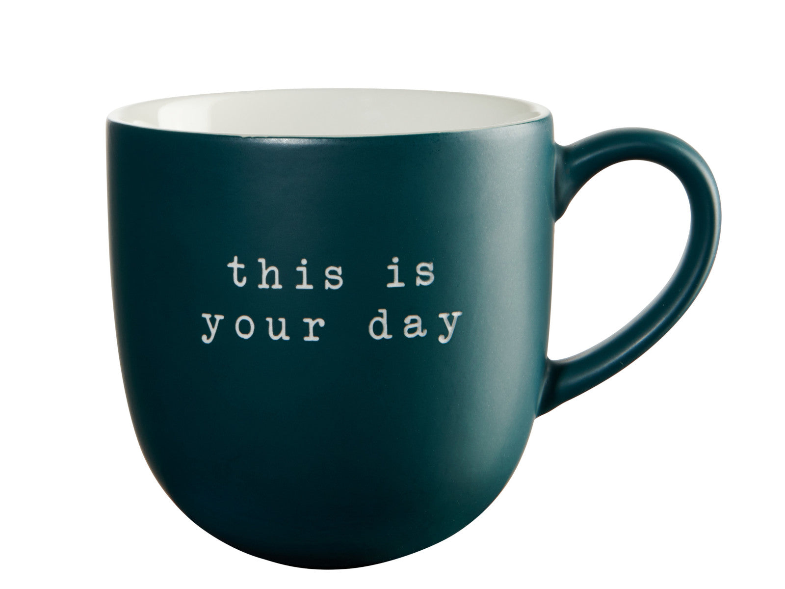 ASA Selection hey! Henkelbecher this is your day grün 0,35l Freisteller