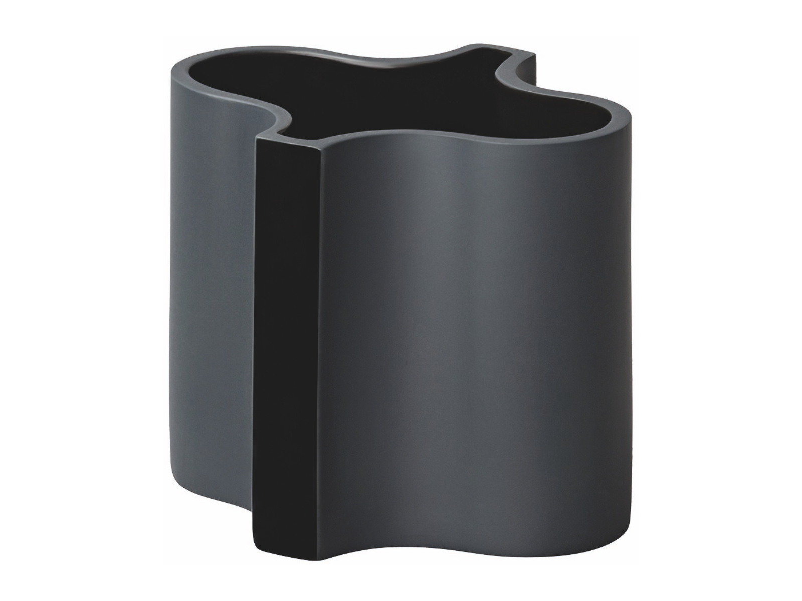 Rosenthal Ripple Multifunktionsgefäss schwarz 8,4cm