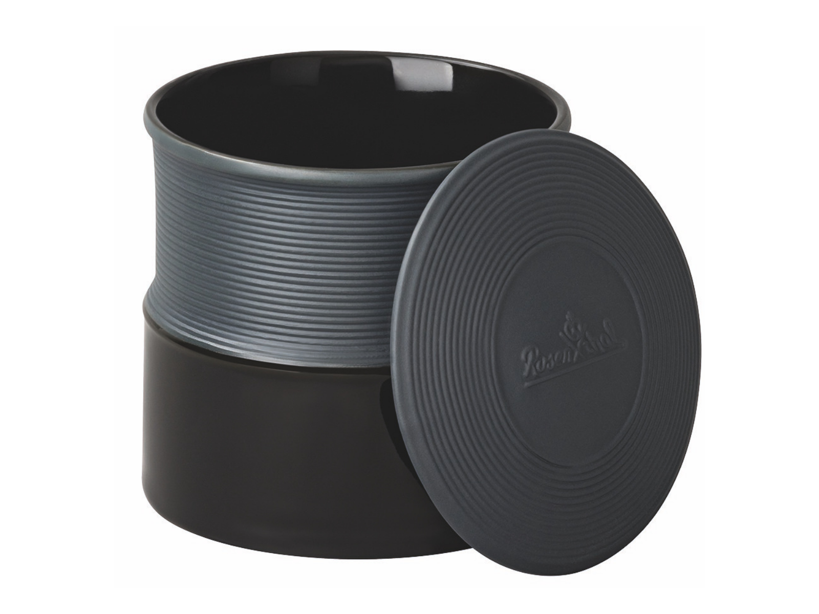 Rosenthal Linja Dose klein schwarz 10cm