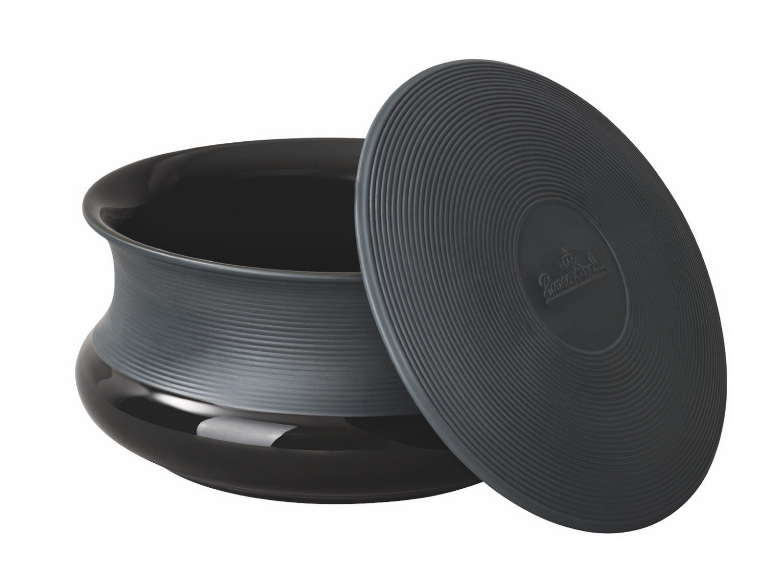 Rosenthal Viiva Dose groß schwarz 14cm