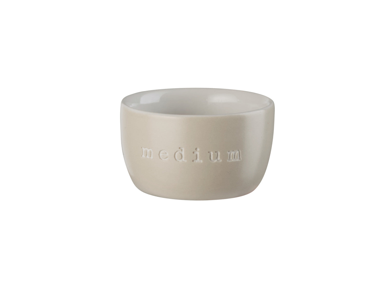 ASA hey! Eierbecher medium beige 3 cm Freisteller 