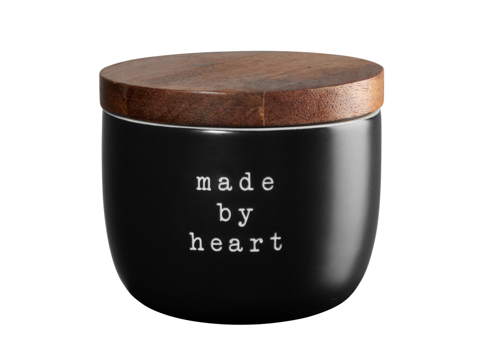 ASA Selection hey! Marmeladendose made by heart schwarz 0,25l Freisteller