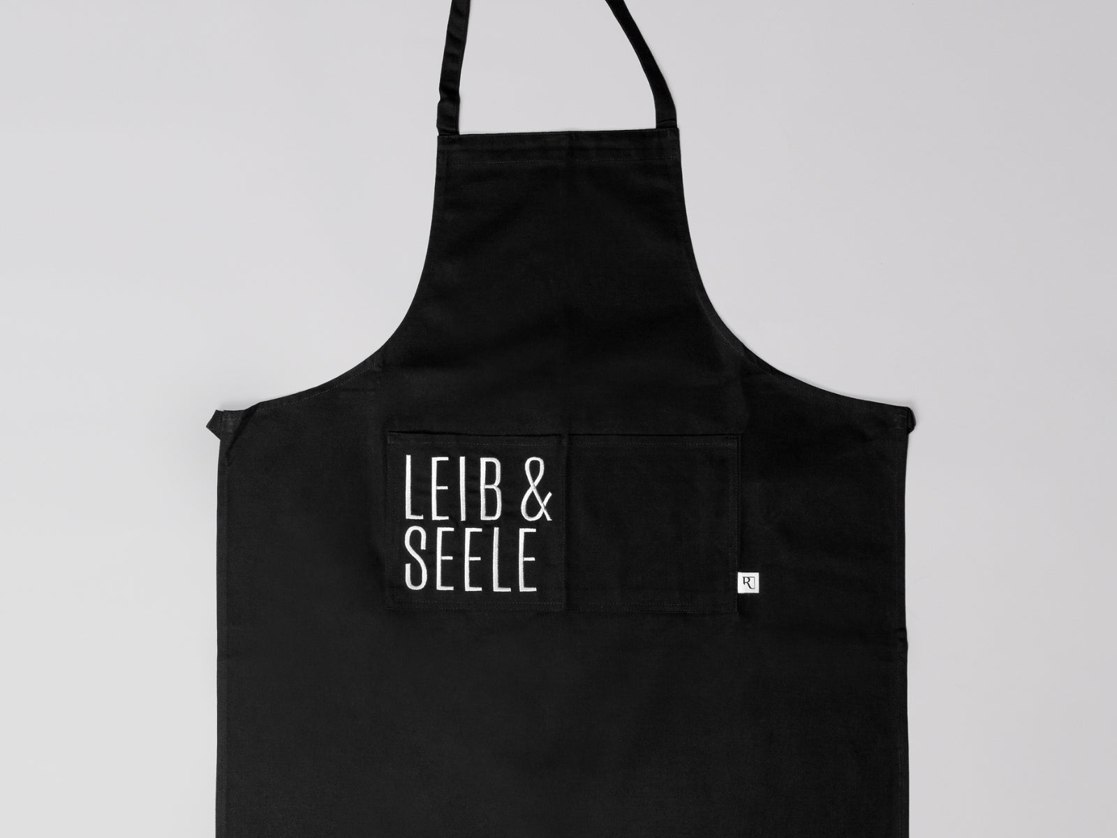 räder Schürze Leib & Seele schwarz 78x70cm - Produktbild 2
