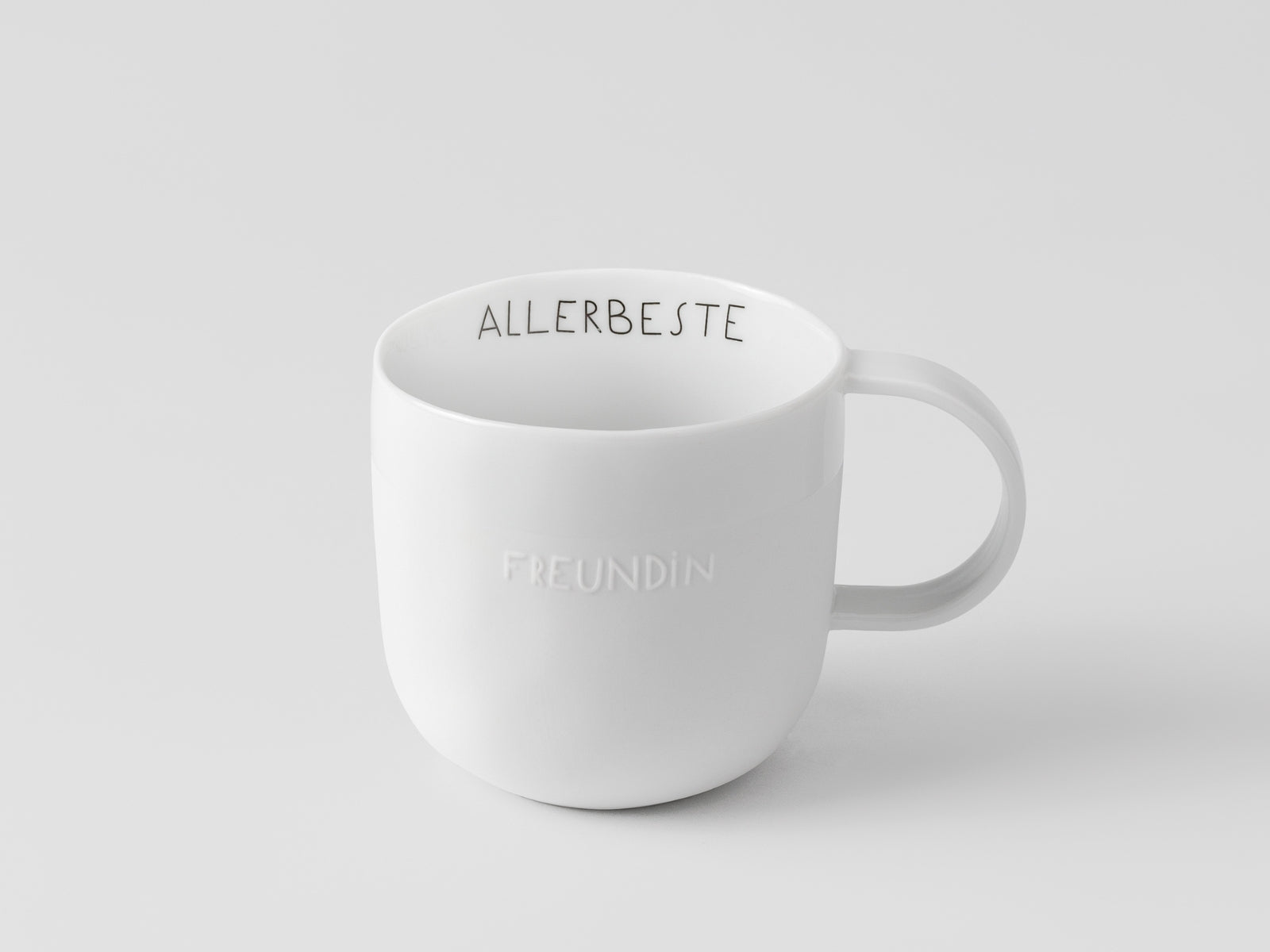räder Guten Morgen Tasse Allerbeste Freundin weiß 0,3l - Produktbild 2