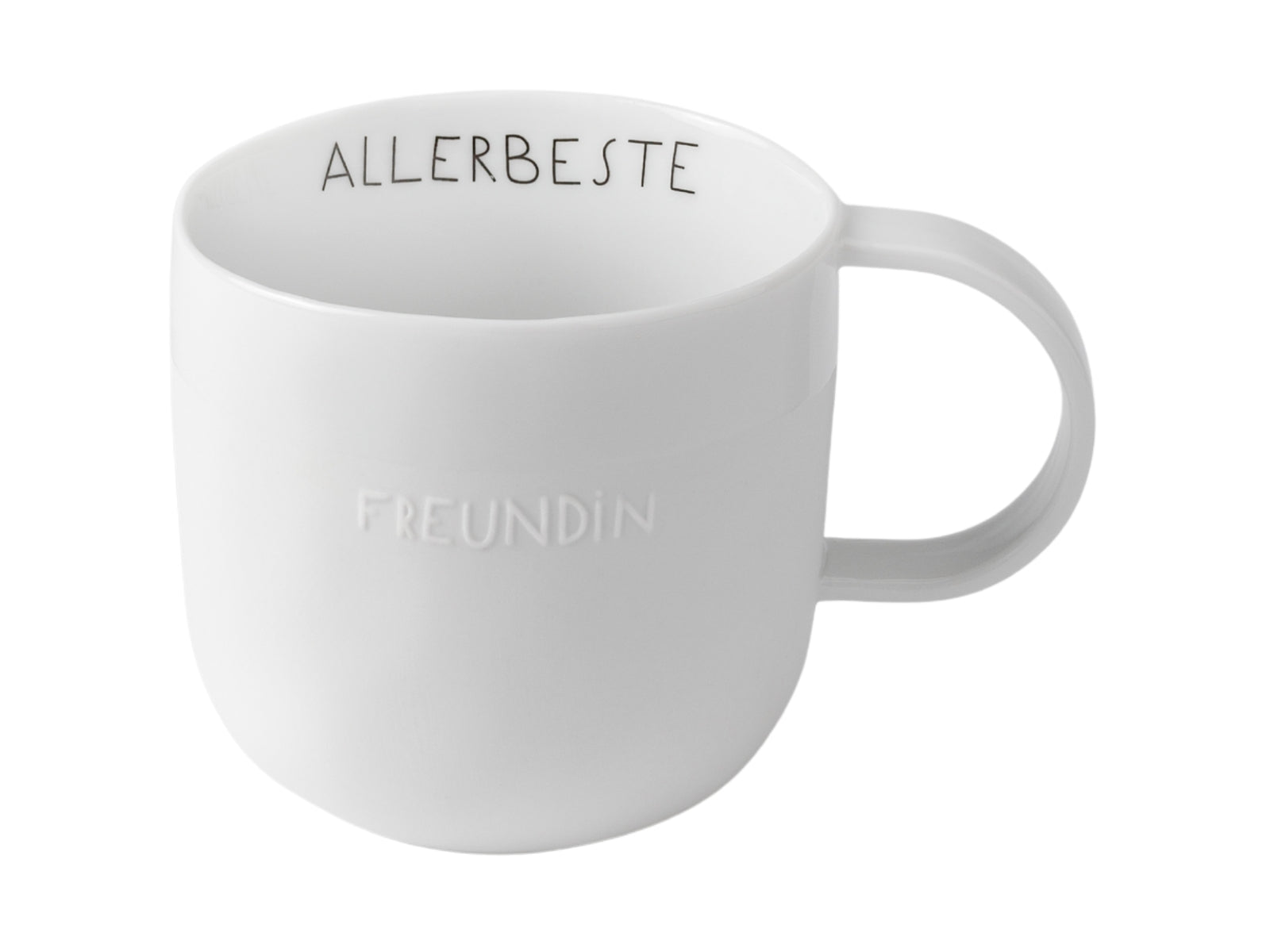 räder Guten Morgen Tasse Allerbeste Freundin weiß 0,3l