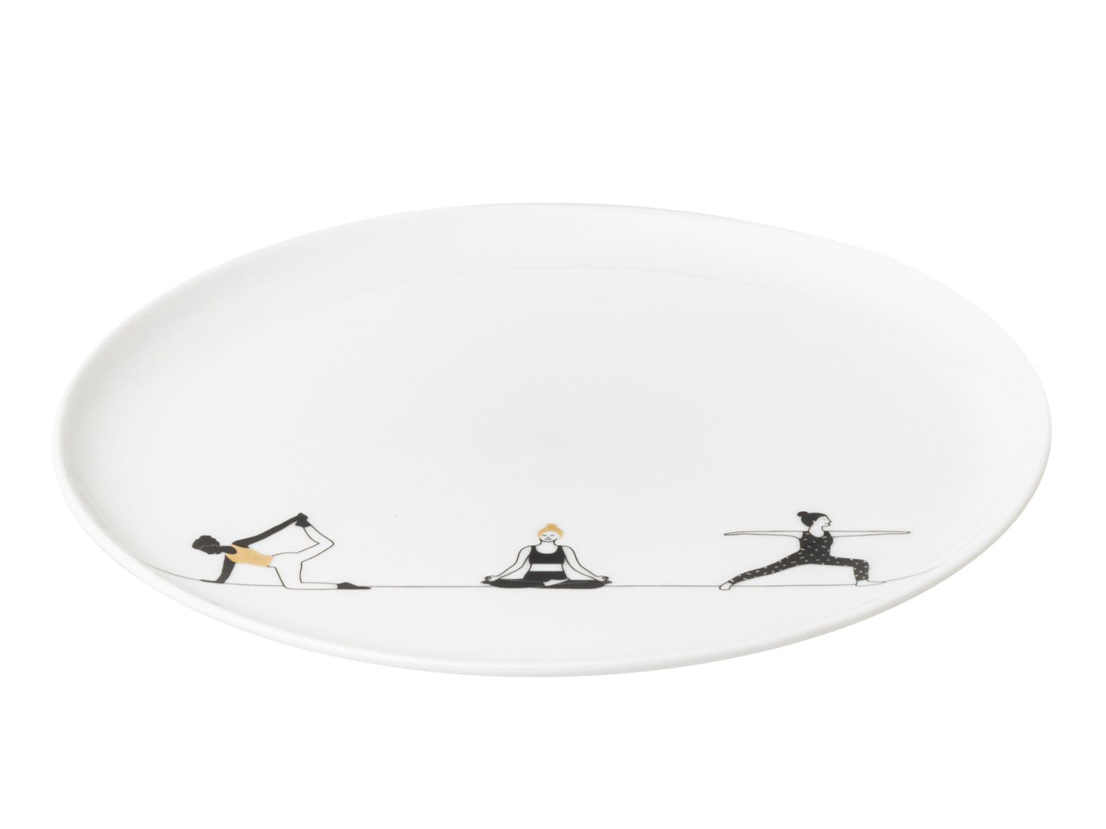 räder Hobby Geschenkteller Yoga weiß 15cm - Produktbild 2