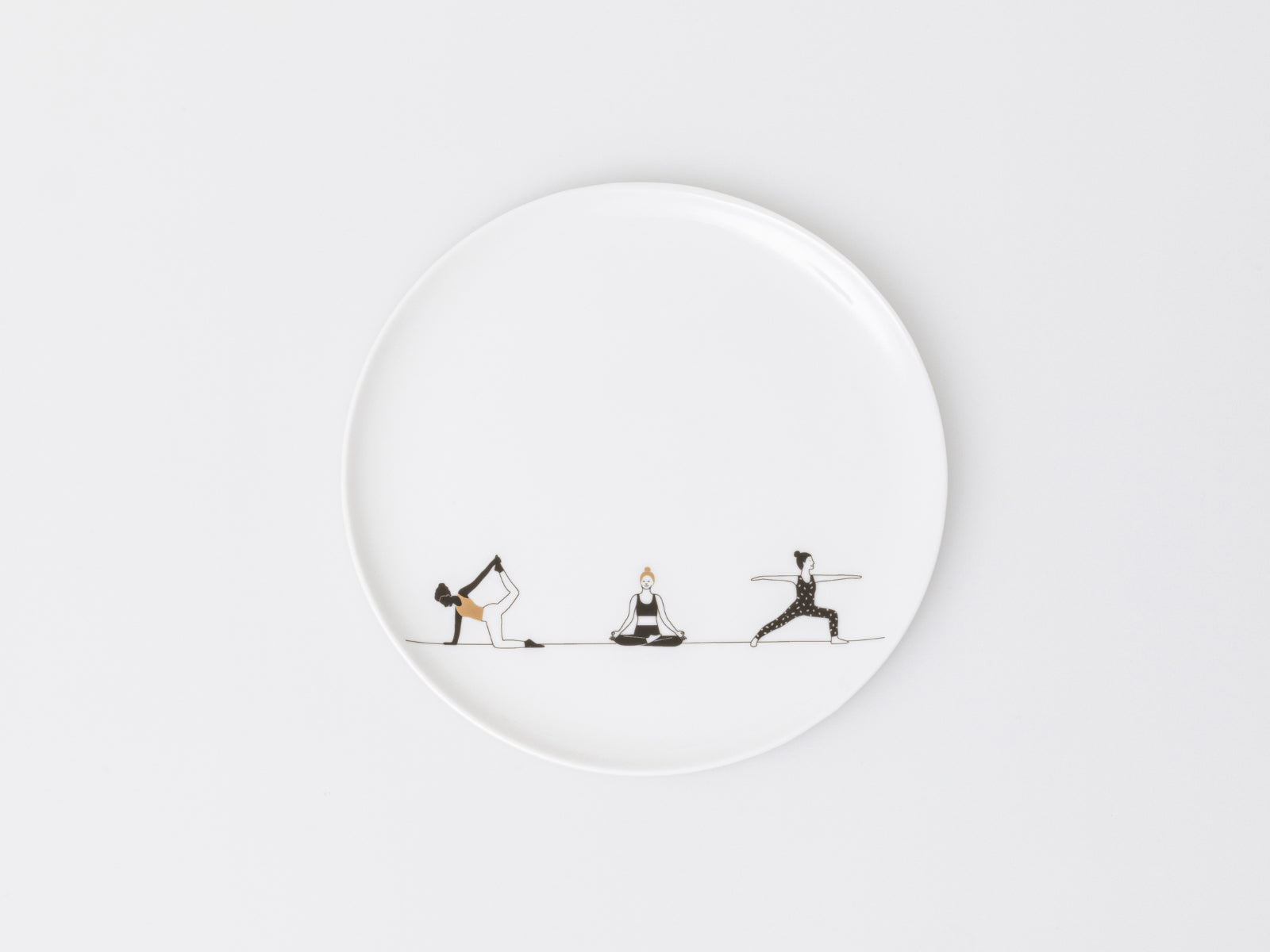 räder Hobby Geschenkteller Yoga weiß 15cm - Produktbild 3