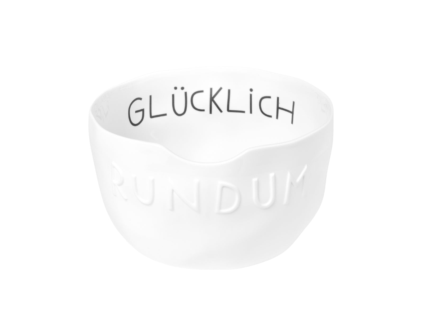 räder Guten Morgen Schüssel Rundum glücklich weiß 25cm