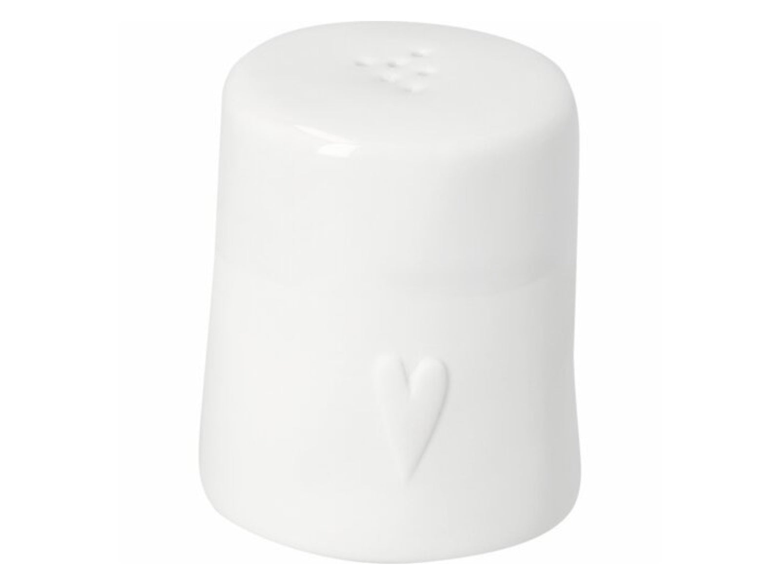 räder Guten Appetit Salz- & Pfefferstreuer Herz weiß 5,3cm - Produktbild 3