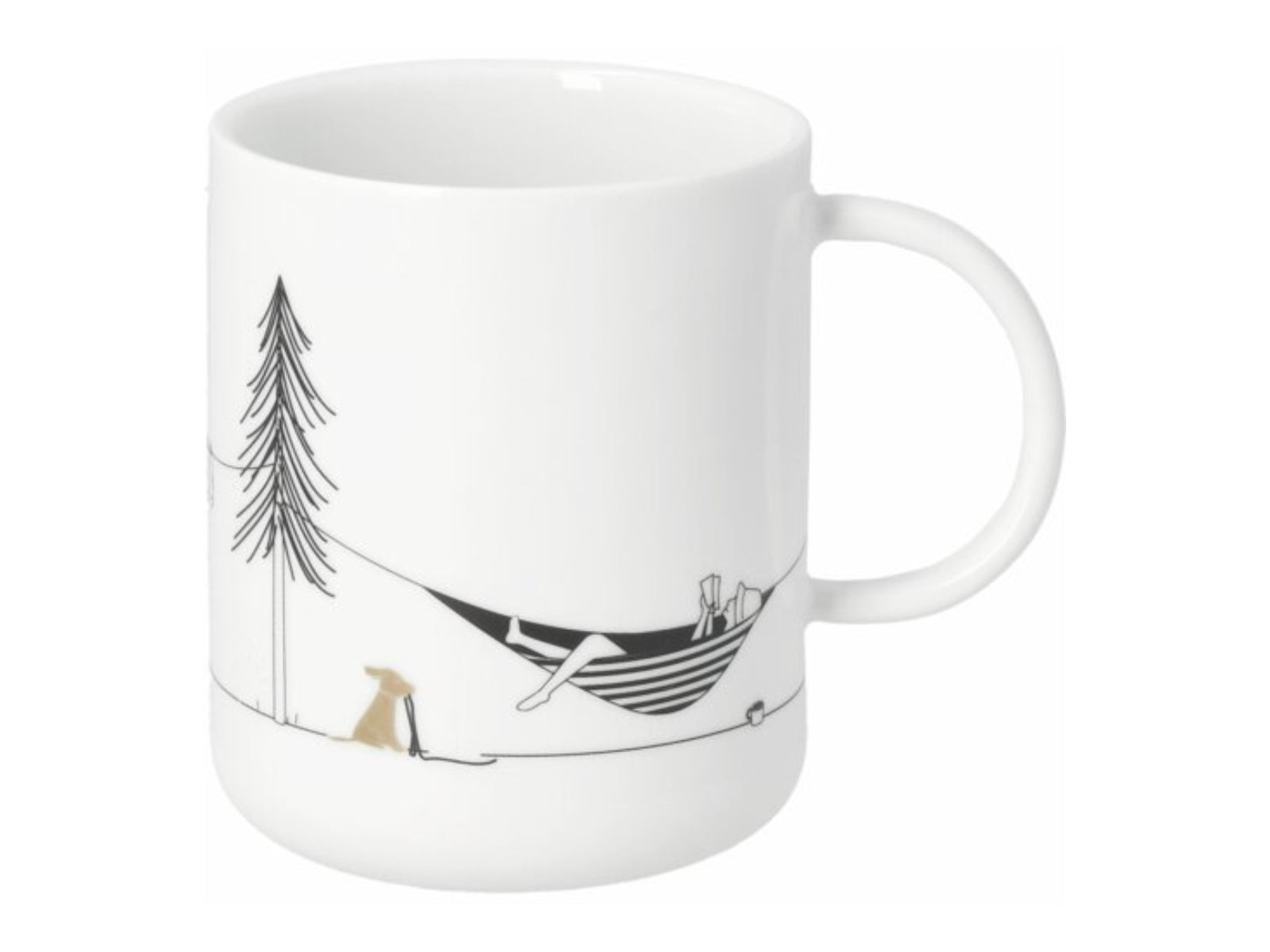 räder Hobby Geschenktasse Camping weiß 6,8cm - Produktbild 1