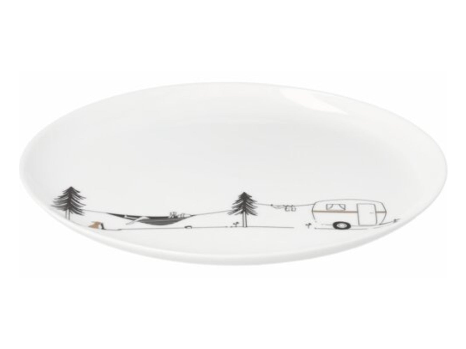 räder Hobby Geschenkteller Camping weiß 15,2cm - Produktbild 2