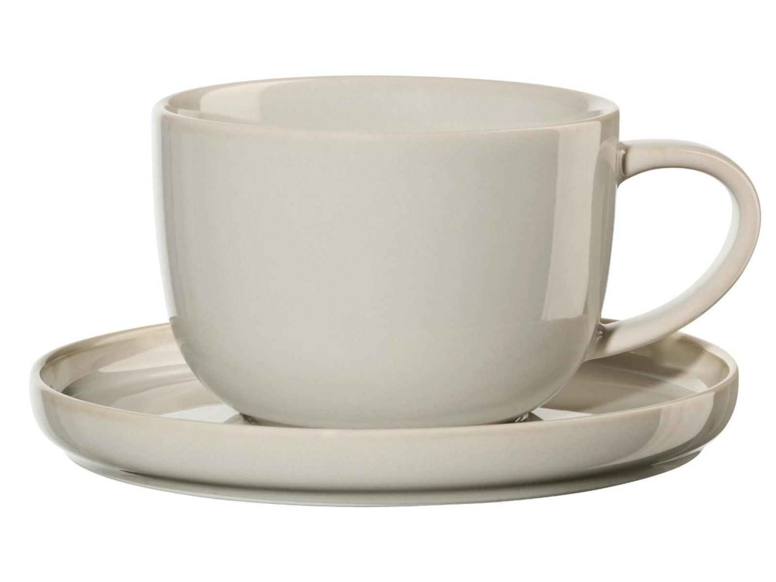 ASA coppa Teetasse und Untertasse tofu Set 2tlg Freisteller 1