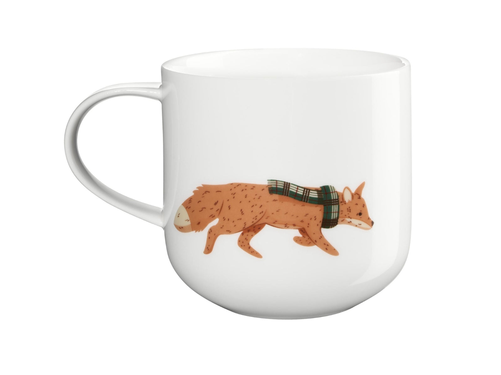 ASA xmas Henkelbecher Red Fox weiß 0,4l - Produktbild 1