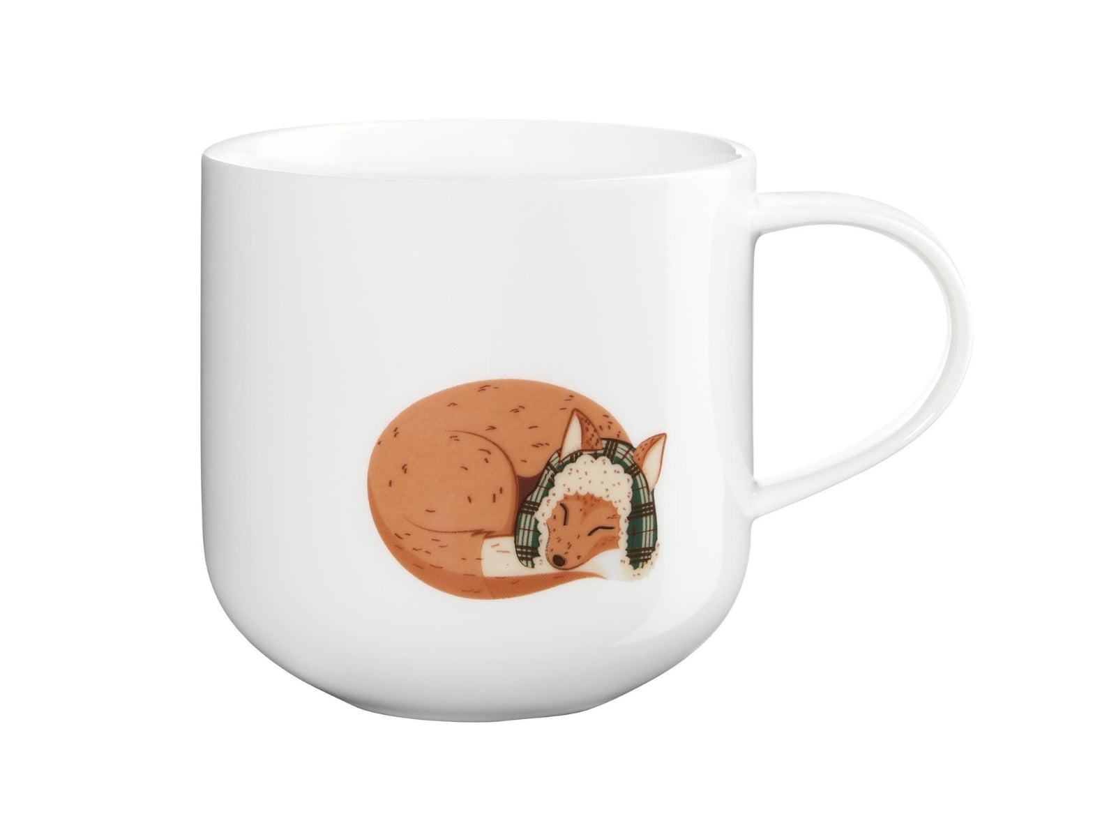 ASA xmas Henkelbecher Red Fox weiß 0,4l - Produktbild 2