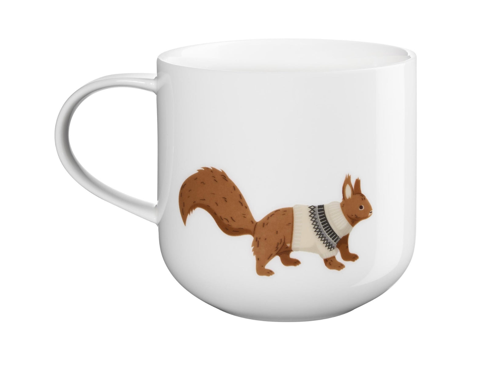 ASA xmas Henkelbecher Red Squirrel weiß 0,4l - Produktbild 1
