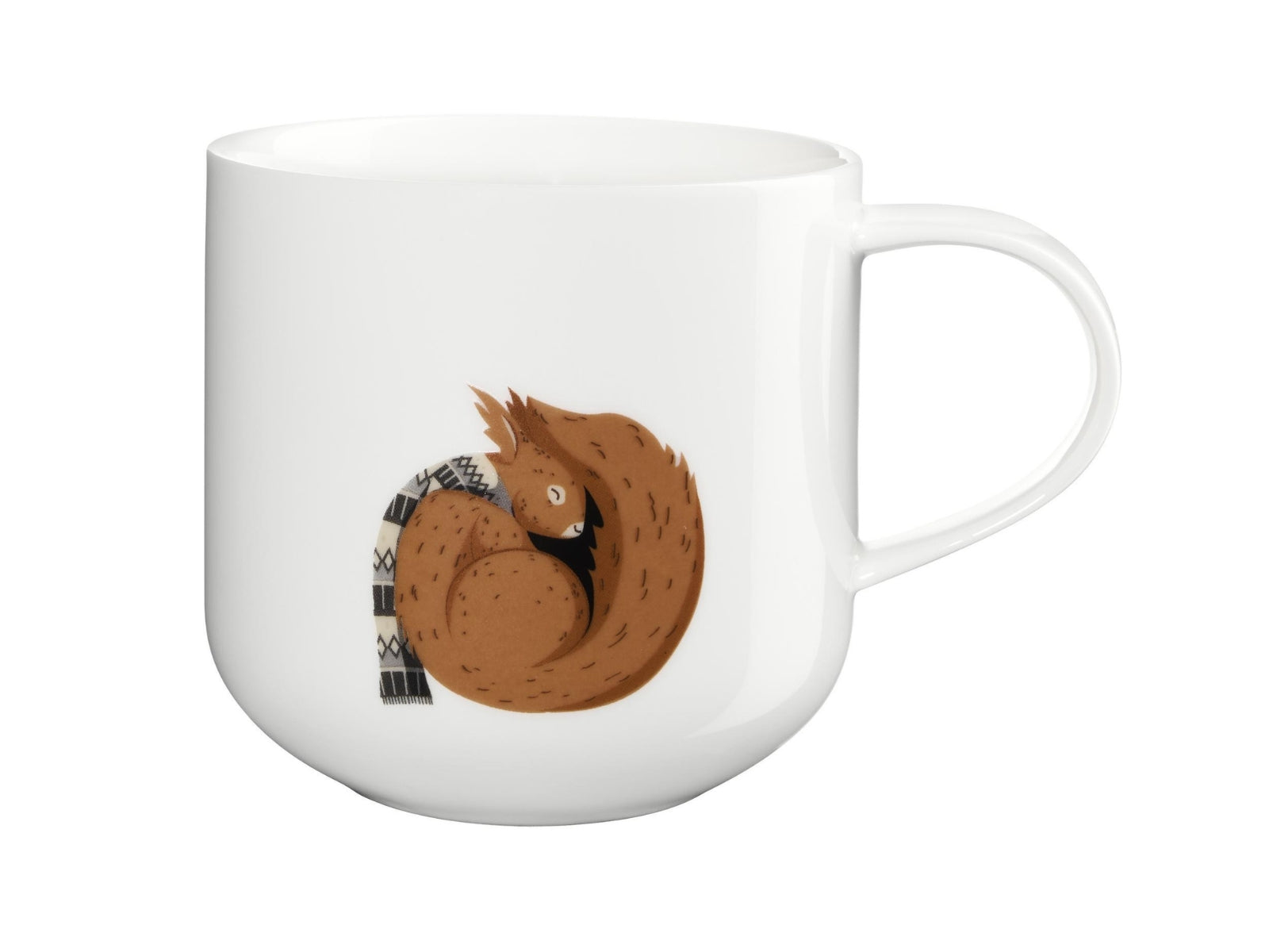 ASA xmas Henkelbecher Red Squirrel weiß 0,4l - Produktbild 2