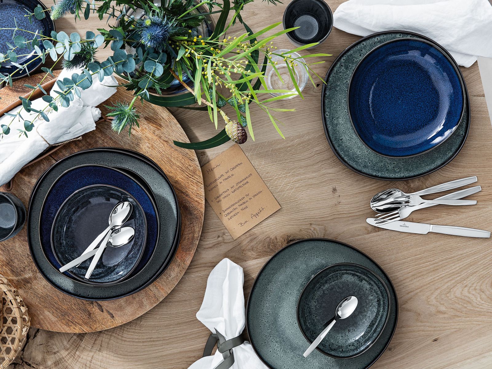 like Villeroy & Boch Lave bleu Kaffeeuntertasse 15cm Set6 Lifestyle