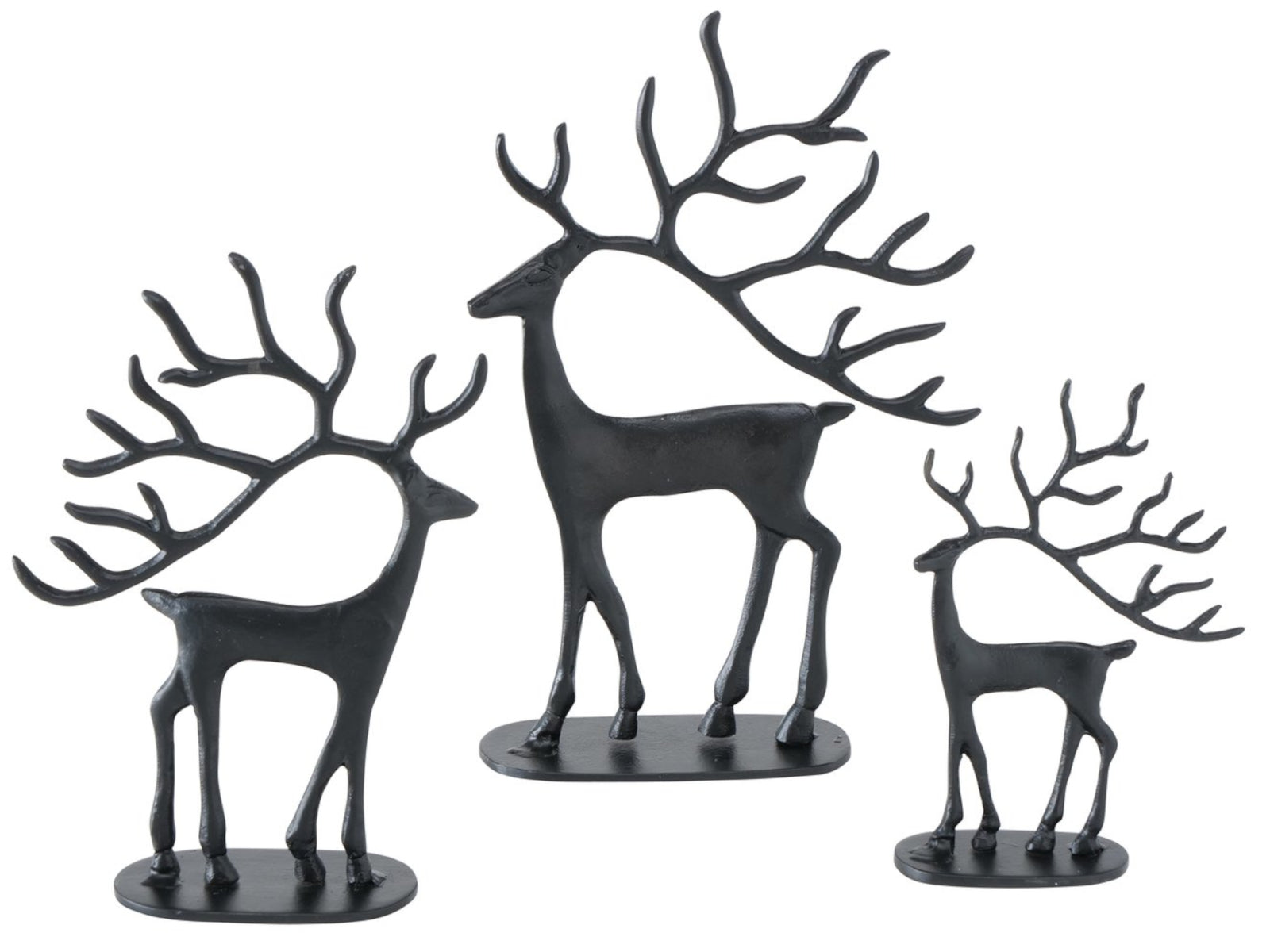 Boltze Trollah Hirsch schwarz 39cm (1 Stück) Freisteller 1