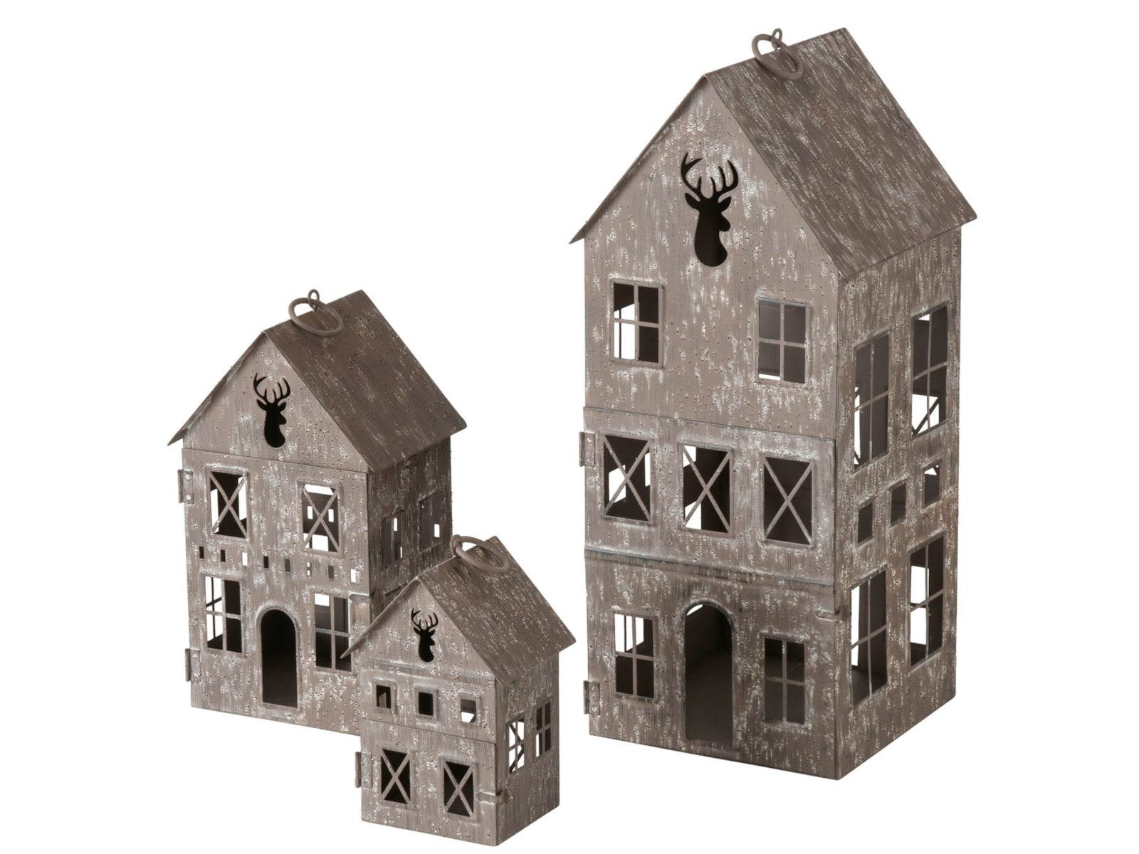 Boltze Kadenza Laterne braun 13cm (1 Stück) Freisteller 1