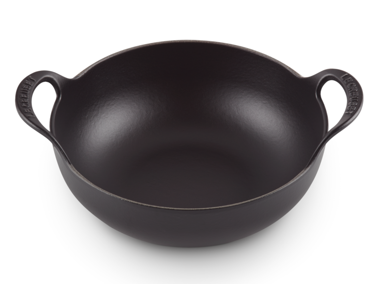 Le Creuset Balti Dish Tradition rund schwarz matt 24cm Freisteller 1
