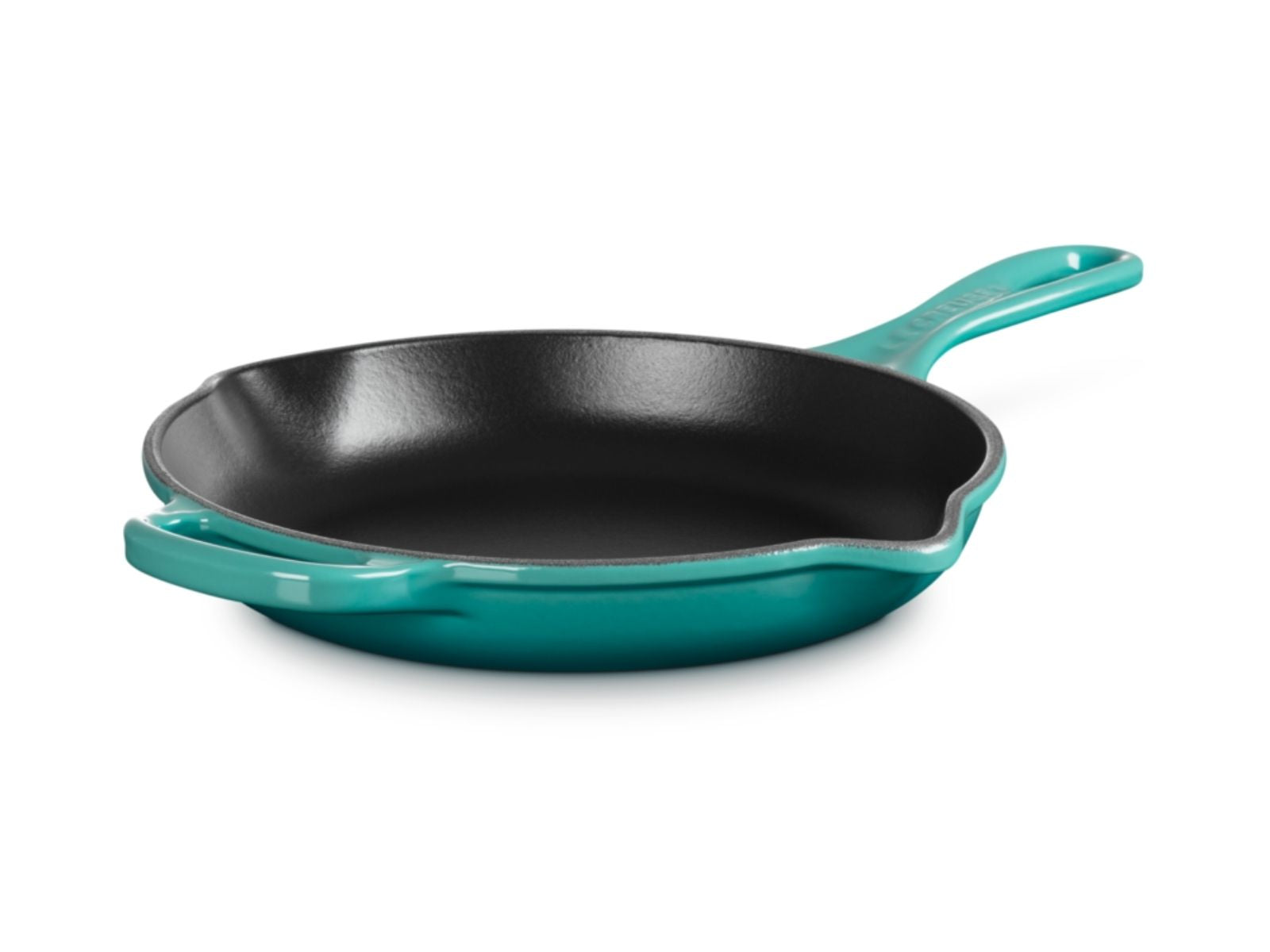 Le Creuset Brat- und Servierpfanne Signature bleu riviera 23cm - Produktbild 5