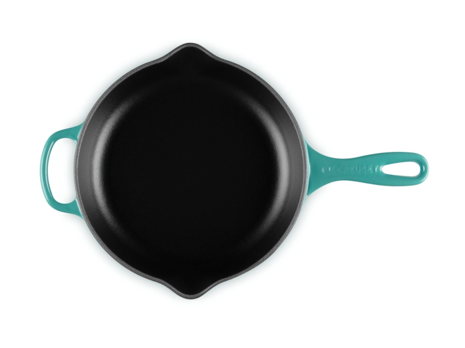 Le Creuset Brat- und Servierpfanne Signature bleu riviera 23cm - Produktbild 6
