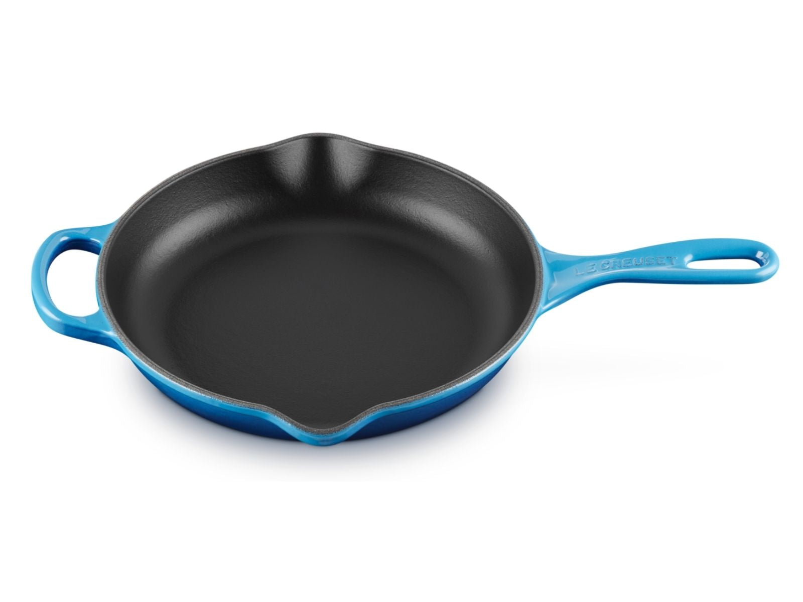 Le Creuset Brat- und Servierpfanne Signature rund azure 23cm - Produktbild 1