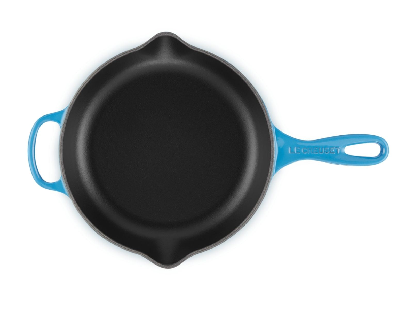 Le Creuset Brat- und Servierpfanne Signature rund azure 23cm - Produktbild 3