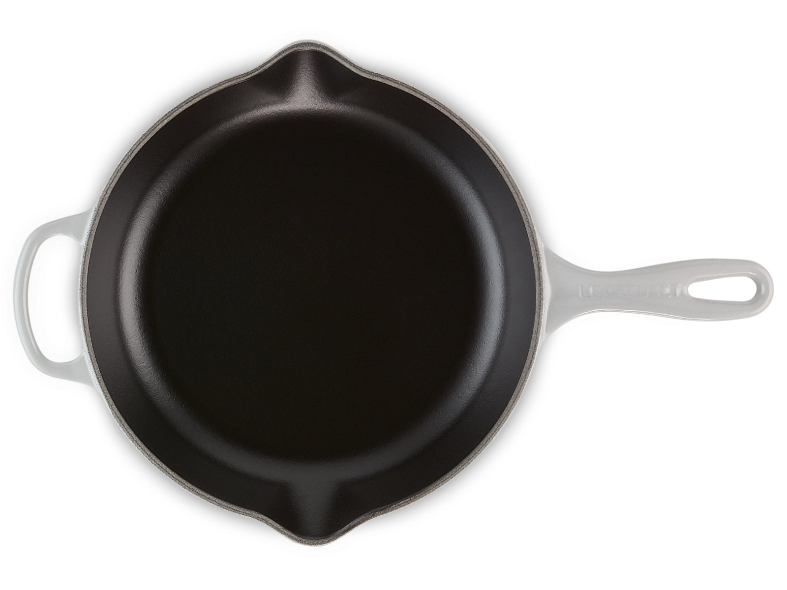 Le Creuset Brat- und Servierpfanne Signature perlgrau 26cm Freisteller 3