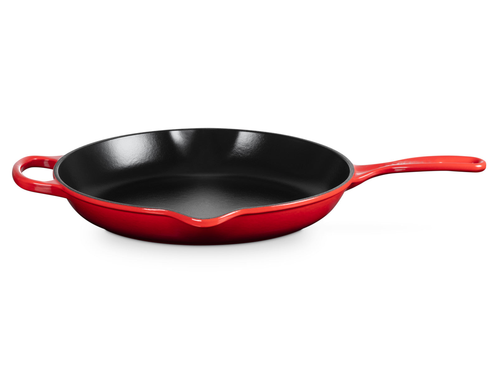 Le Creuset Brat- und Servierpfanne Signature rund kirschrot 30cm Freisteller 1