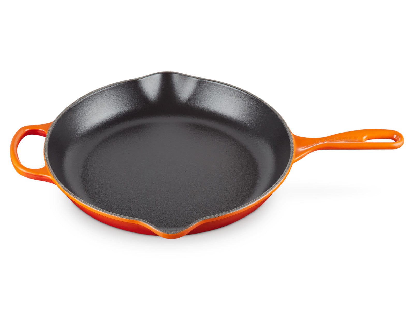 Le Creuset Brat- und Servierpfanne Signature rund ofenrot 30cm Freisteller 3