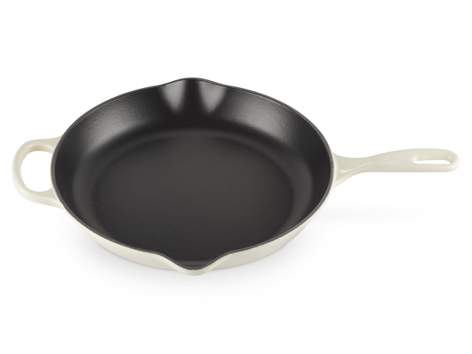 Le Creuset Brat- und Servierpfanne Signature rund meringue 30cm Freisteller 4