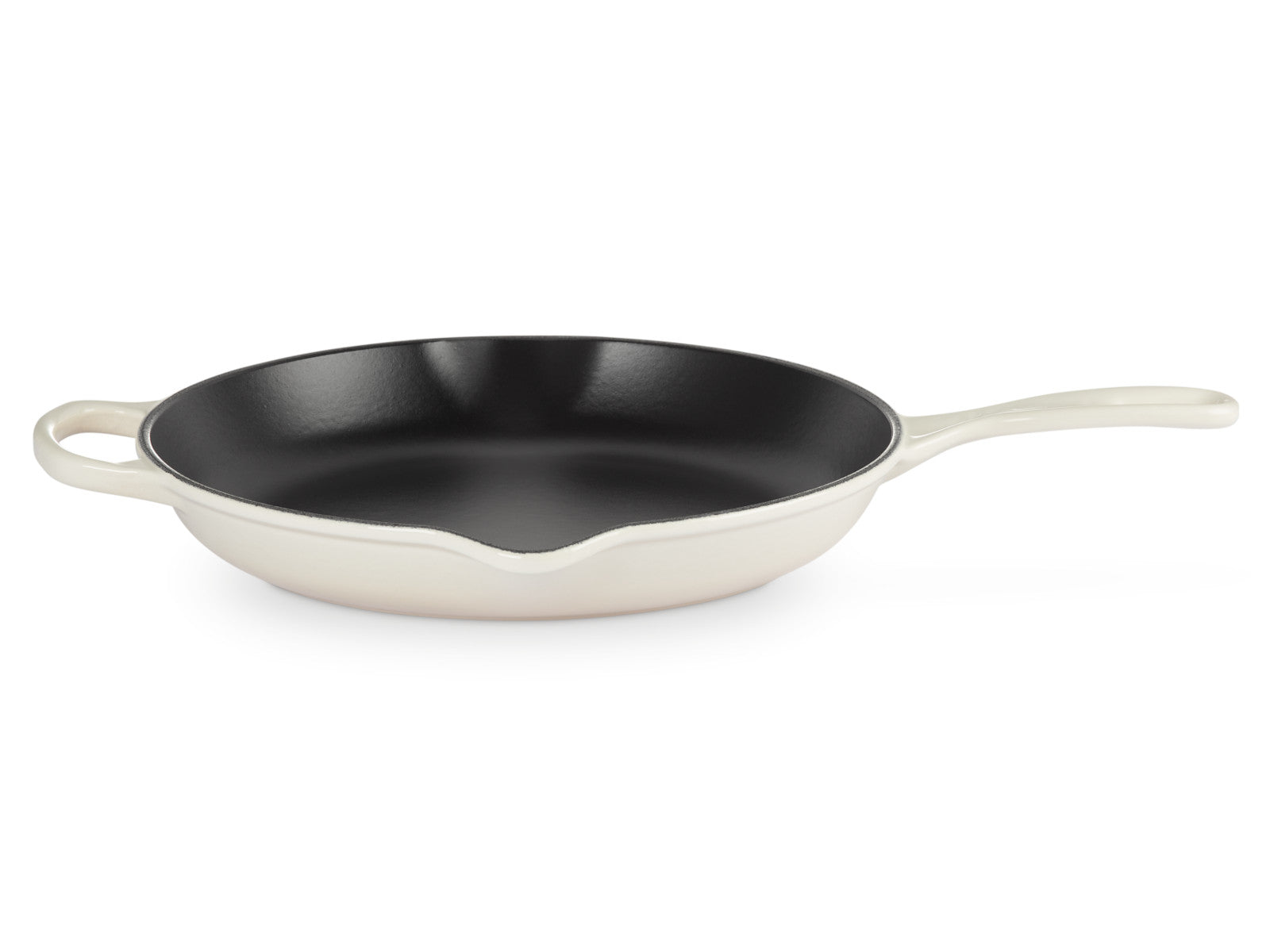 Le Creuset Brat- und Servierpfanne Signature rund meringue 30cm Freisteller 1