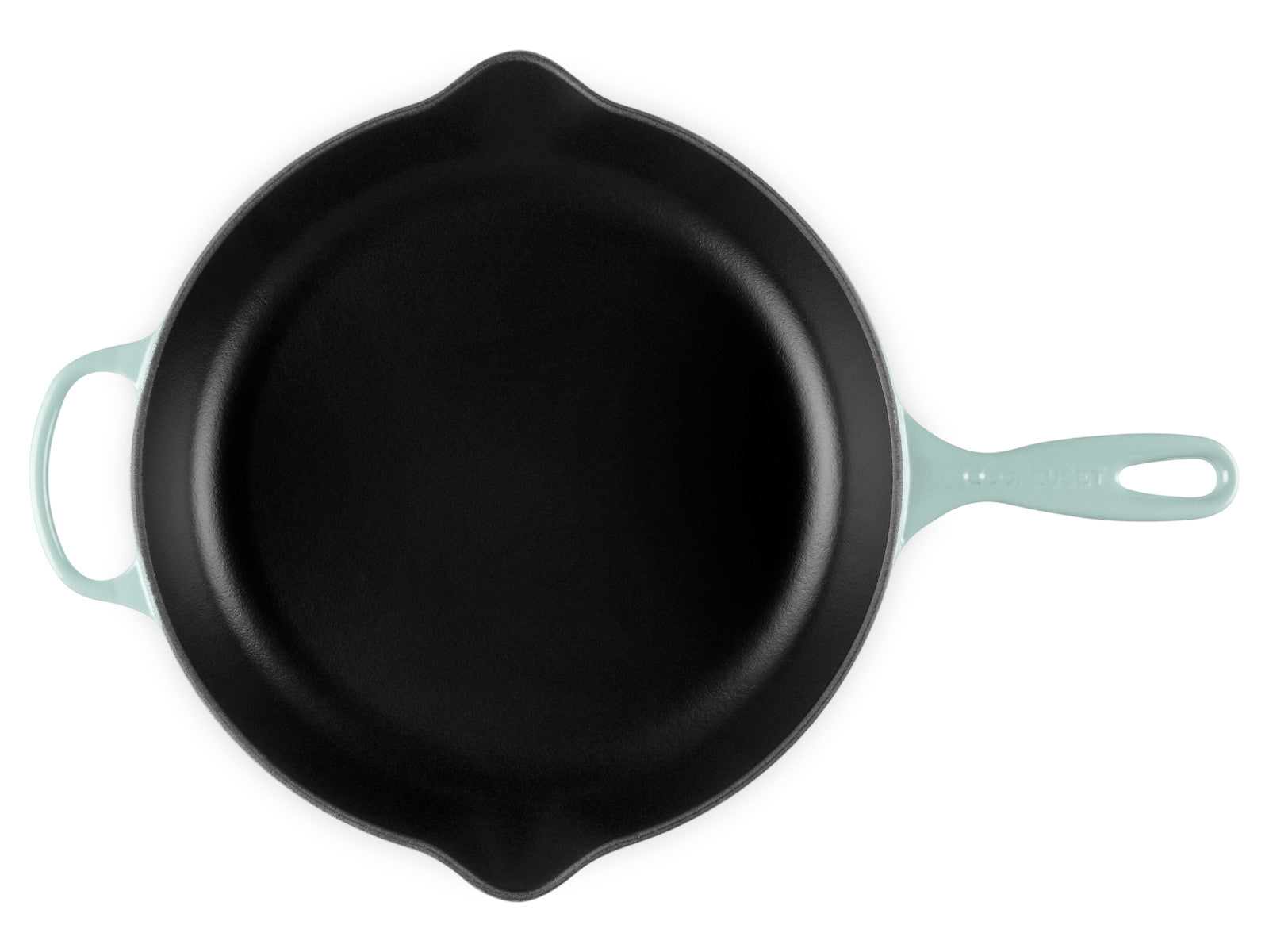 Le Creuset Brat- und Servierpfanne Signature rund sea salt 30cm Freisteller 4